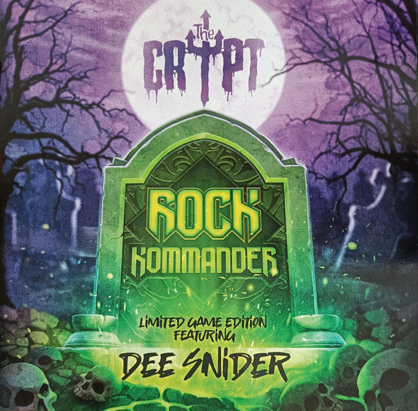 THE CRYPT FT. DEE SNIDER - 'Rock Kommander' EP (Vinyl)