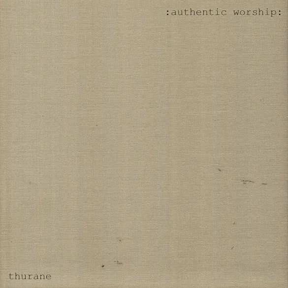 thurane - : authentic worship : (CD)