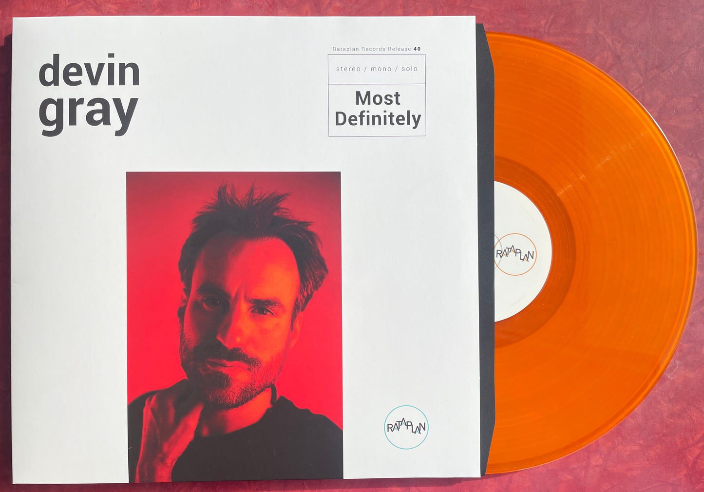 Devin Gray - Most Definitely (Vinyl)