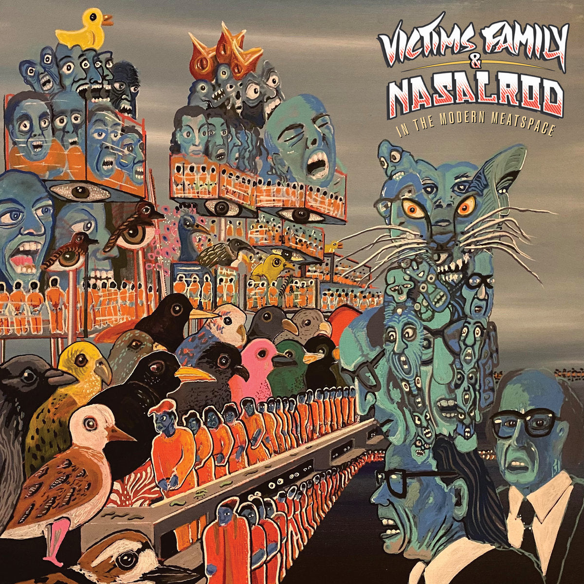 Victims Family & Nasalrod - In The Modern Meatspace (Vinyl)