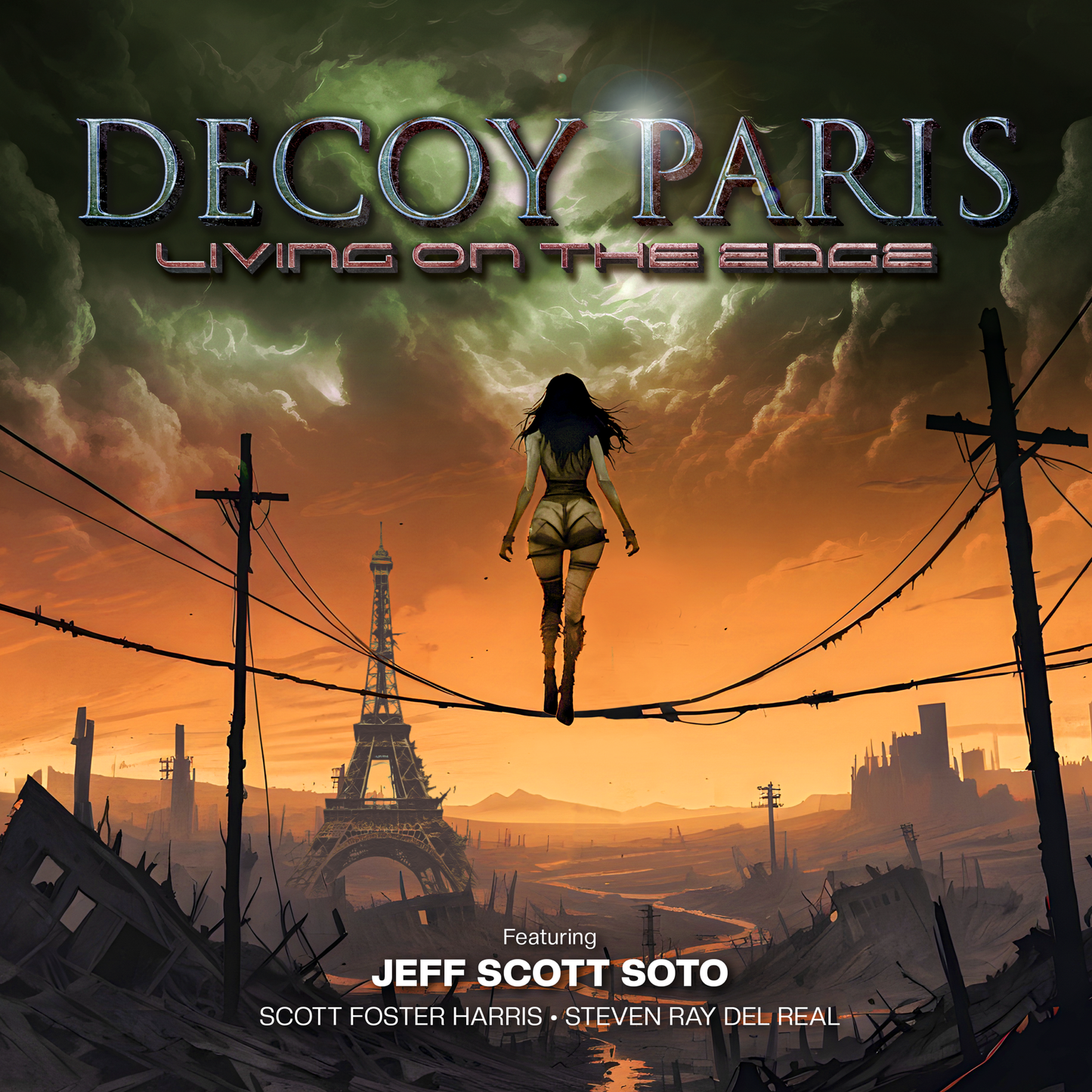 Decoy Paris - LIVING ON THE EDGE (CD)