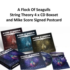 A Flock Of Seagulls - String Theory Ltd Edition 4 x CD Box Set and Signed Postcard