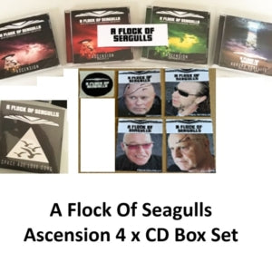 A Flock Of Seagulls - Ascension 4 x CD Boxset with Signed Postcards
