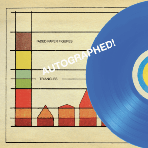 Faded Paper Figures - Triangles (autographed) (Vinyl)