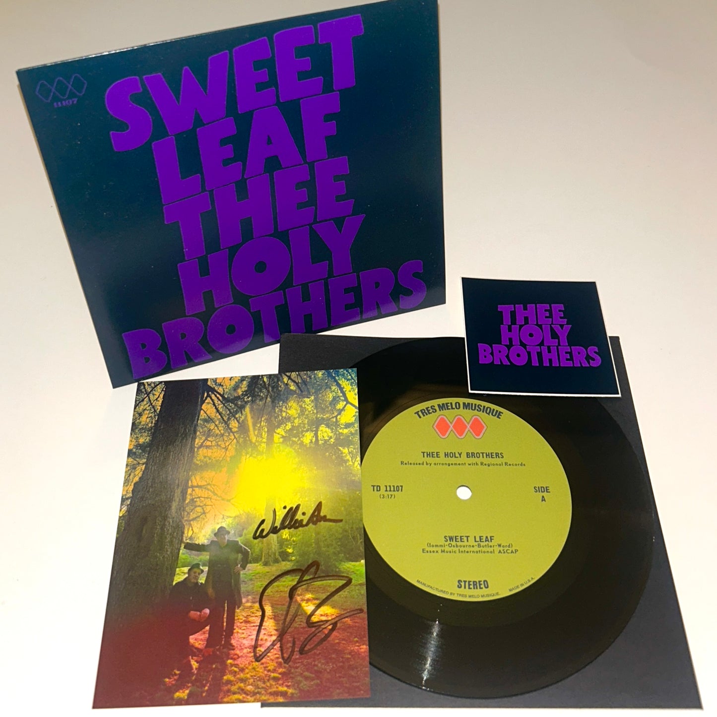 Thee Holy Brothers - Sweet Leaf (7" Vinyl)