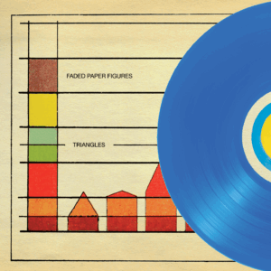 Faded Paper Figures - Triangles (Vinyl)