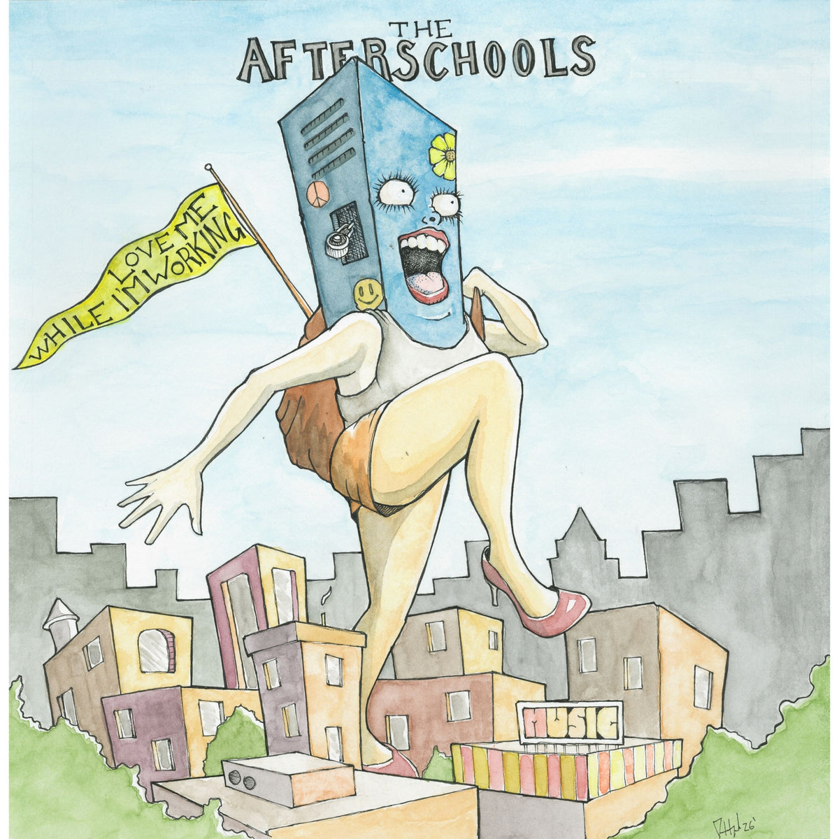 The Afterschools - Love Me While I'm Working (CD)