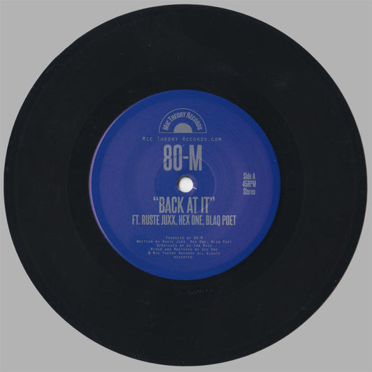80-M - Back At It (feat. Ruste Juxx, Hex One, & Blaq Poet) (Vinyl)